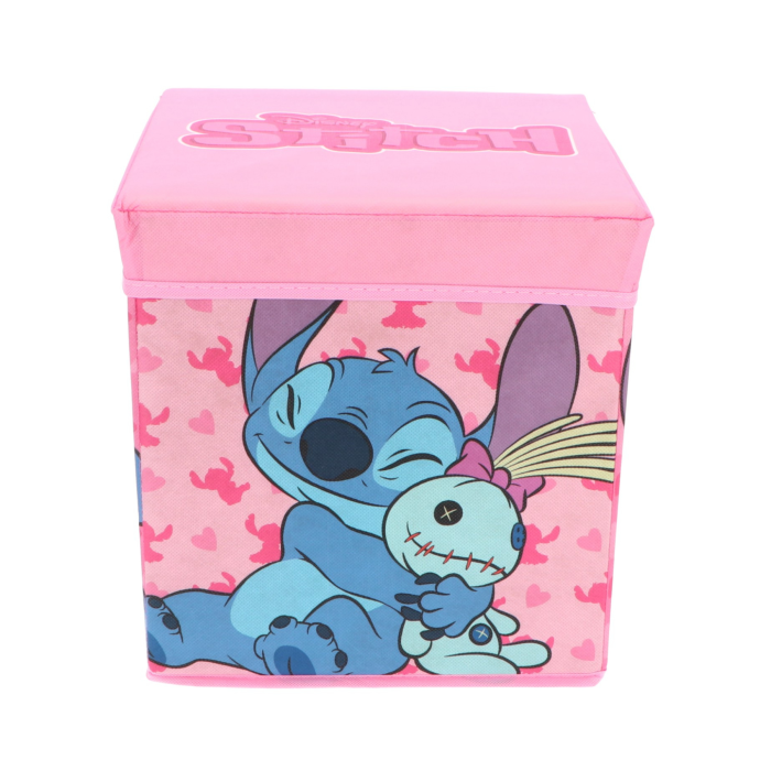 Cutie depozitare tip taburent Lilo & Stitch, 30x30x30 cm [2]