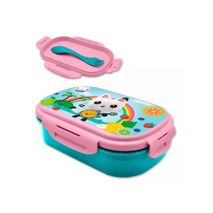 Cutie sandwich plastic cu tacamuri Gabby's Dollhouse , 22.5x14x6.5 cm [1]