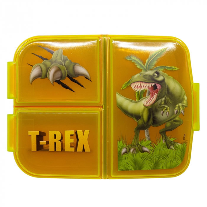 Cutie sandwich dreptunghiulara multicompartimentata T-Rex,19,5x16,5x6,7 cm [2]