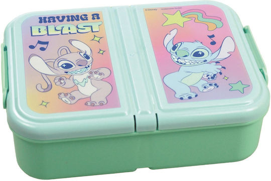 Cutie sandwich dreptunghiulara multicompartimentata Stitch Blast,18,5x14,5x5,5 cm [2]