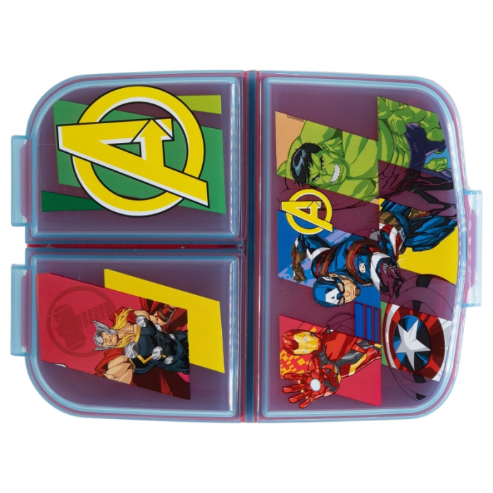 Cutie sandwich multicompartimente Avengers Seven Wonders, 6.7╤à16.5╤à19.5 cm [4]