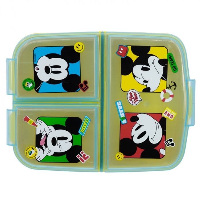 Cutie sandwich multicompartimente Mickey Mouse, 6.7 ╤à 16.5 ╤à 19.5 cm [3]