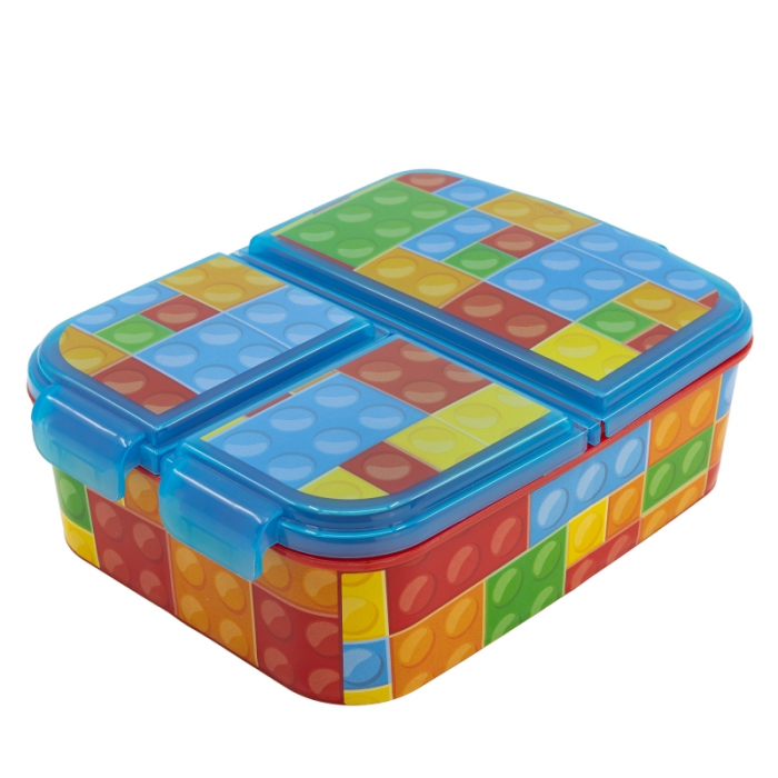 Cutie sandwich multicompartimente, model Bricks cuburi [2]