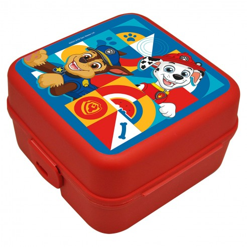Cutie sandwich multicompartimente Paw Patrol, 14x14x8 cm [1]