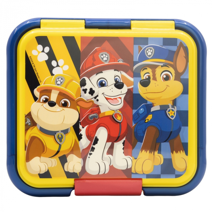 Cutie sandwich multicompartimente Paw Patrol Rescue Pups, 18x16x6.2 cm [2]