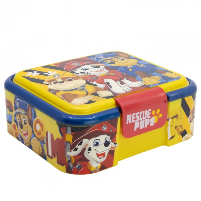 Cutie sandwich multicompartimente Paw Patrol Rescue Pups, 18x16x6.2 cm [1]