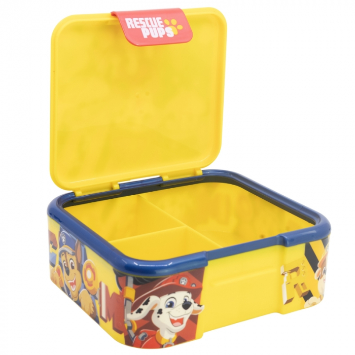 Cutie sandwich multicompartimente Paw Patrol Rescue Pups, 18x16x6.2 cm [3]