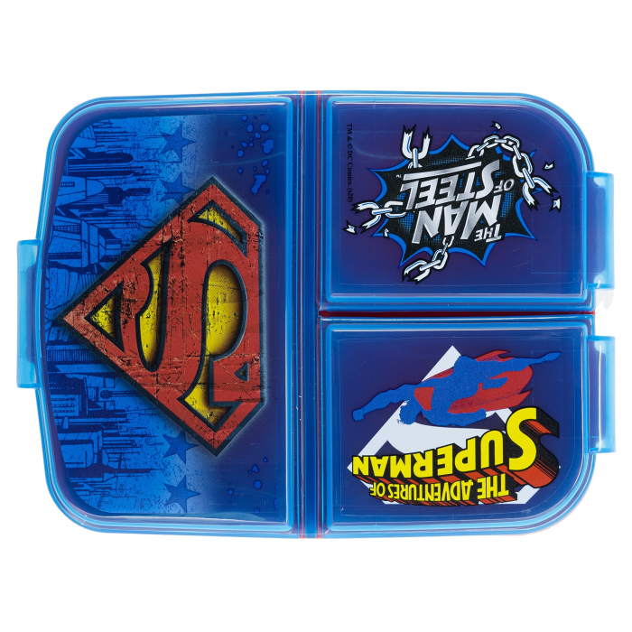 Cutie sandwich multicompartimente Superman Symbol [3]