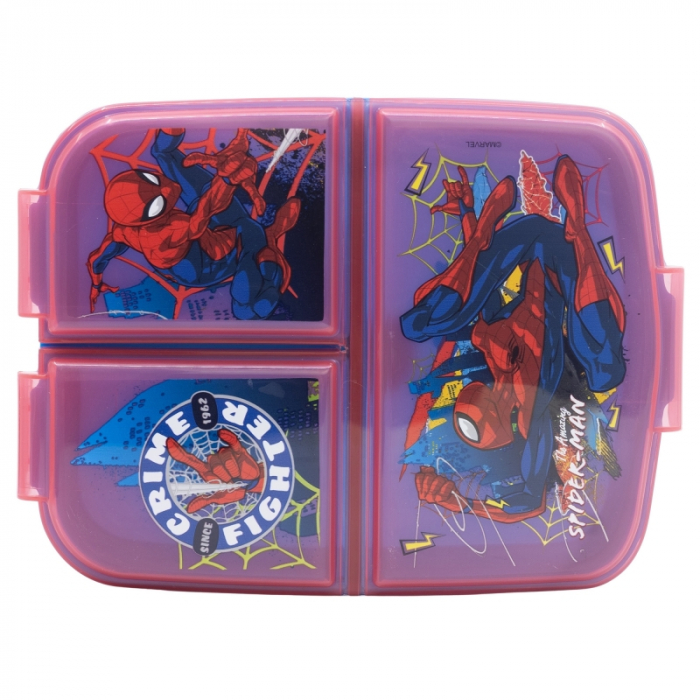 Cutie sandwich multicompartimente, Spiderman Moving Target 6.7╤à16.5╤à19.5 cm [3]
