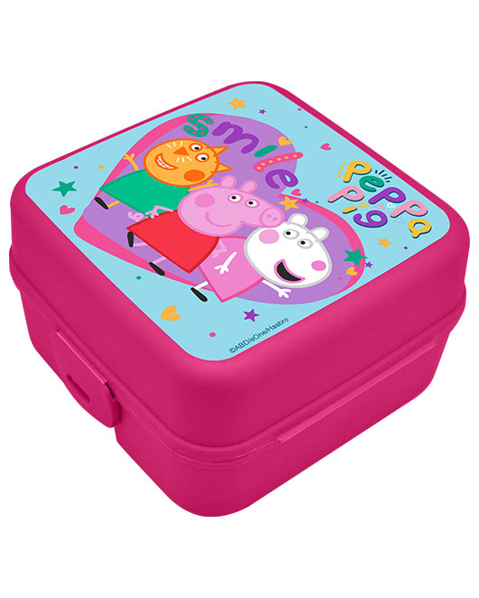Cutie sandwich multicompartimente Peppa Pig Smile, 14x14x8 cm [2]