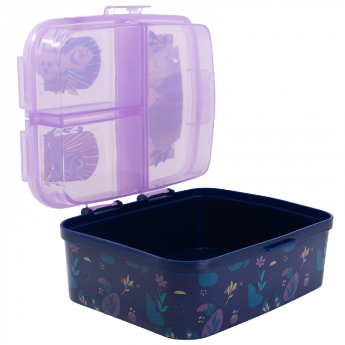 Cutie sandwich multicompartimente XL, Frozen II Trust the Journey, 19,5x6,7x16,5 cm [2]