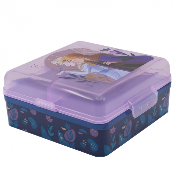 Cutie sandwich patrata Frozen Disney, 19,5,5x16,5x6,7 cm [4]