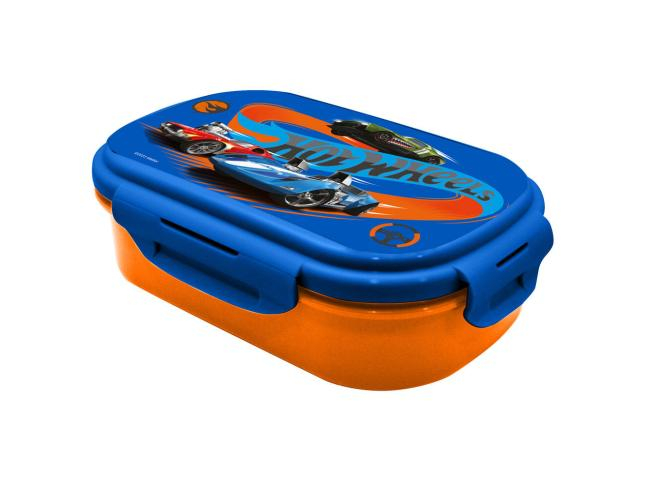 Cutie sandwich plastic cu tacamuri Hot Wheels, 22.5x14x6.5 cm [1]