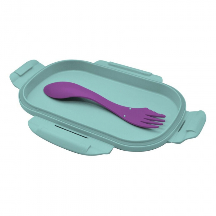 Cutie sandwich plastic cu tacamuri Lilo & Stitch Aloha, 21x14x6 cm [3]