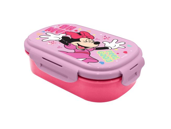 Cutie sandwich plastic cu tacamuri Minnie Mouse Feel Good, 22.5x14x6.5 cm [2]
