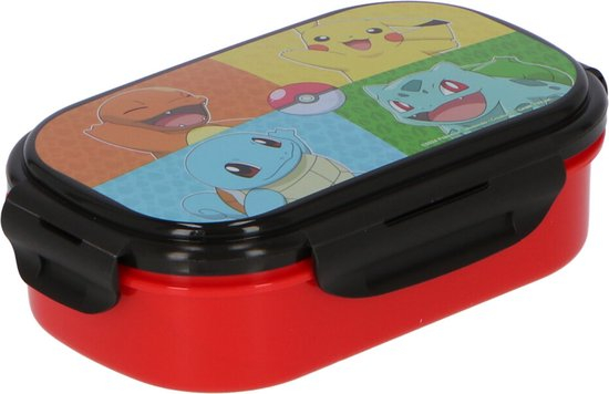 Cutie sandwich plastic cu tacamuri Pok├⌐mon, 22.5x14x6.5 cm [1]