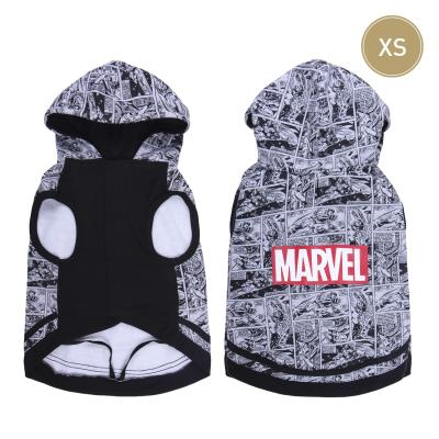 DOG SWEATSHIRT XS COTTON BRUSHED MARVEL [1]
