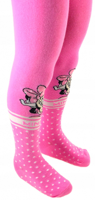 Dres de fete din bumbac cu imprimeu Minnie Mouse [2]
