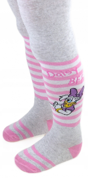 Dres din bumbac cu imprimeu Minnie Mouse Daisy BFF [2]