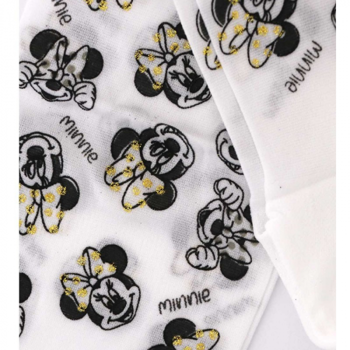 Dres Minnie Mouse 40 den alb [3]