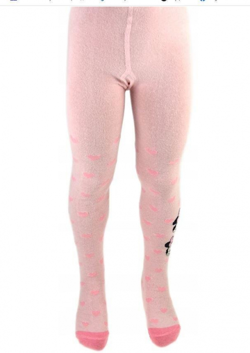 Dres pentru copii, din bumbac Minnie Mouse Inimioare [3]