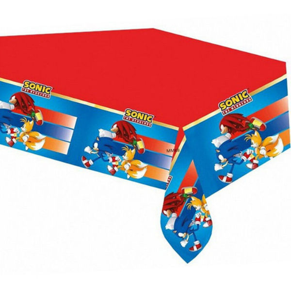 Fata de masa Petrecere Sonic Speed, plastic 120x180 cm [1]