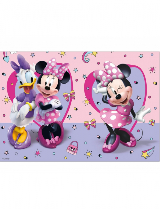 Fata de masa plastic, Minnie si Daisy, 120 x 180 cm [2]