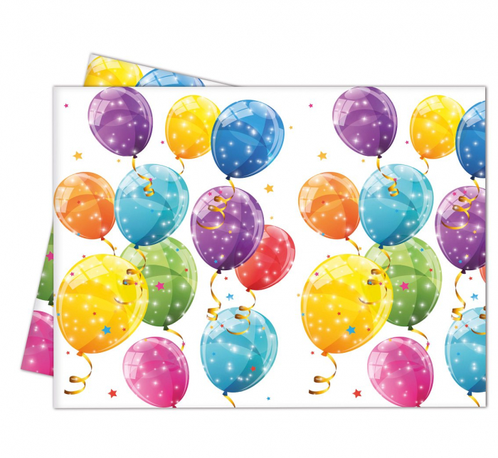 Fata de masa Sparkling Balloons 120x180 cm [3]