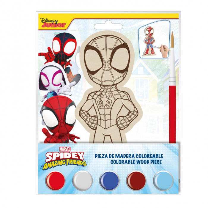 Figurina din lemn de pictat Spidey [1]