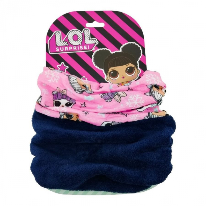 Fular Lol Surprise fleece , tip guler reversibil [3]