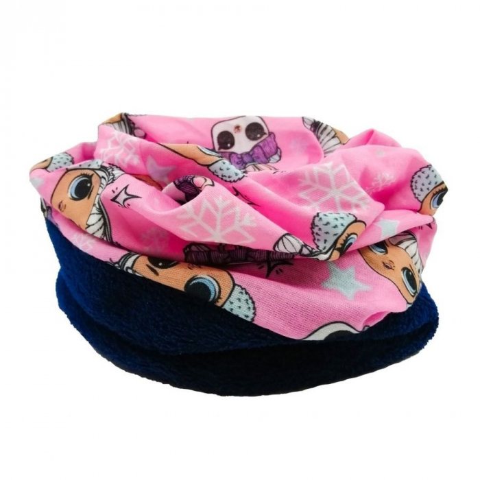 Fular Lol Surprise fleece , tip guler reversibil [2]