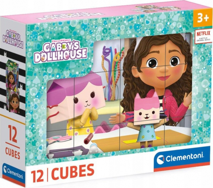 Gabby's Dollhouse set de 12 cuburi de poveste [1]