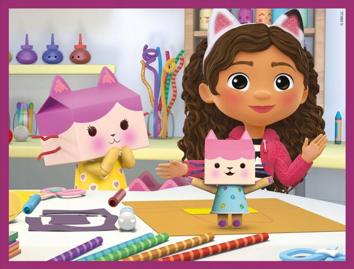 Gabby's Dollhouse set de 12 cuburi de poveste [6]