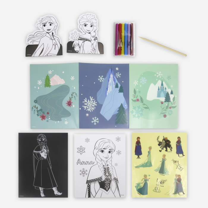 Geantă de colorat Frozen Disney pentru copii [2]