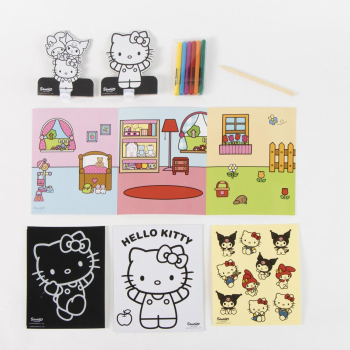 Geantă de colorat Hello Kitty pentru copii [2]