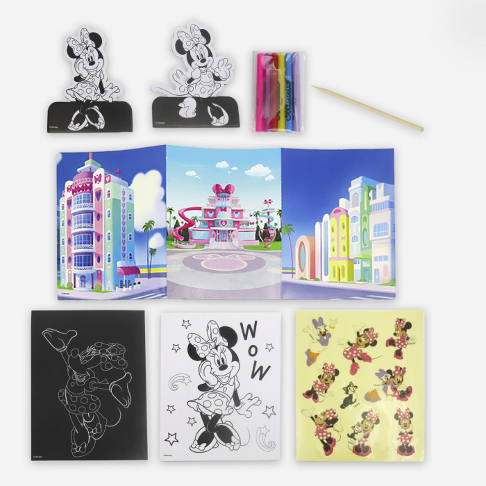 Geantă de colorat Minnie Mouse Disney pentru copii [2]