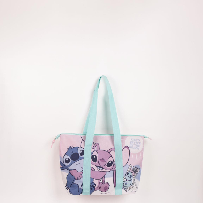 Geanta de plaja cu fermoar Lilo & Stitch, 47x33 cm [3]