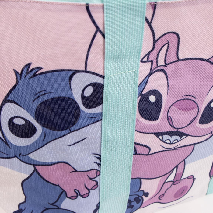 Geanta de plaja cu fermoar Lilo & Stitch, 47x33 cm [4]