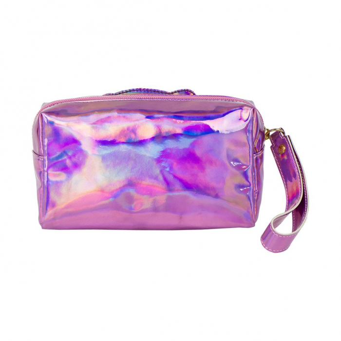 Geanta pentru cosmetice holografica Hello Kitty My Melody [2]