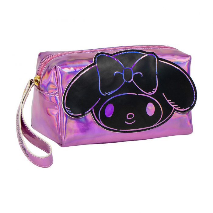 Geanta pentru cosmetice holografica Hello Kitty My Melody [1]