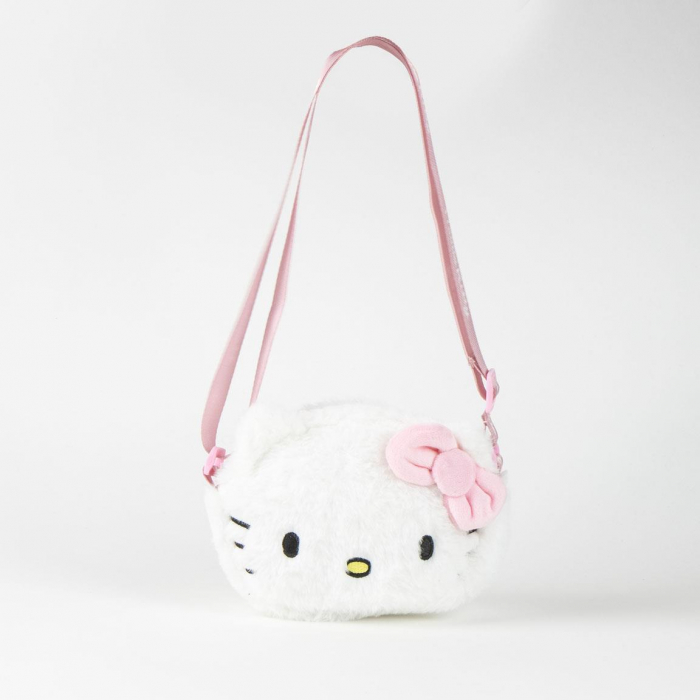 Geanta umar din plus Hello Kitty 17x14x4 cm [3]