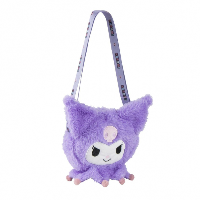 Geanta umar din plus Hello Kitty, Kuromi , 17x14x4 cm [1]