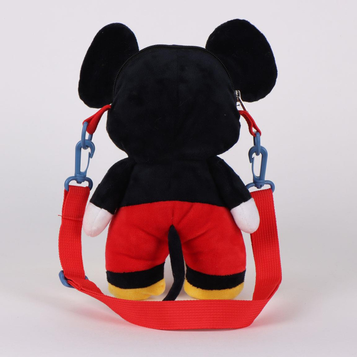 Geanta umar din plus Mickey Mouse 28x14x11 cm [2]