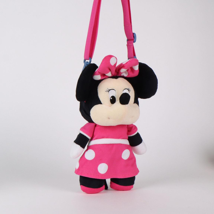 Geanta umar din plus Minnie Mouse 28x14x11 cm [3]