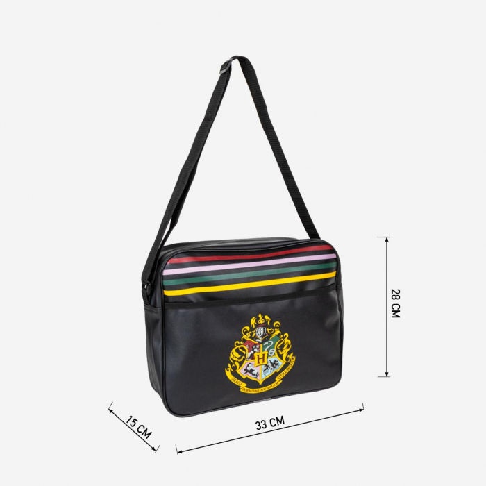 Geanta umar Harry Potter Hogwarts, 33x28x15 cm [3]