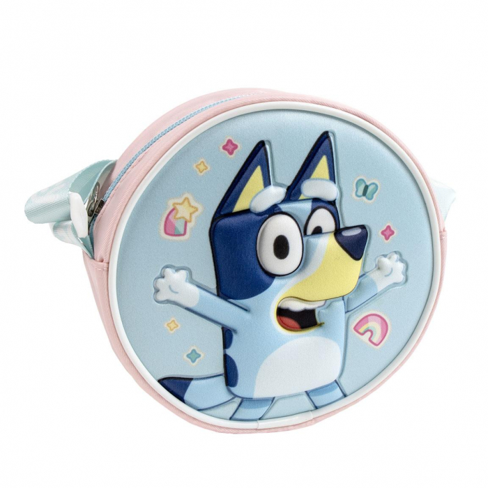 Geanta umar rotunda 3D Bluey 13x13x4 cm [1]