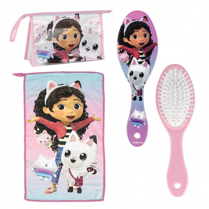 Geanta voiaj cu accesorii pentru copii Gabby's Dollhouse [1]