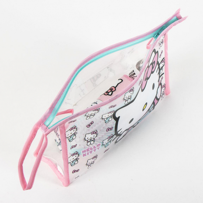 Geanta voiaj cu accesorii pentru copii Hello Kitty [6]