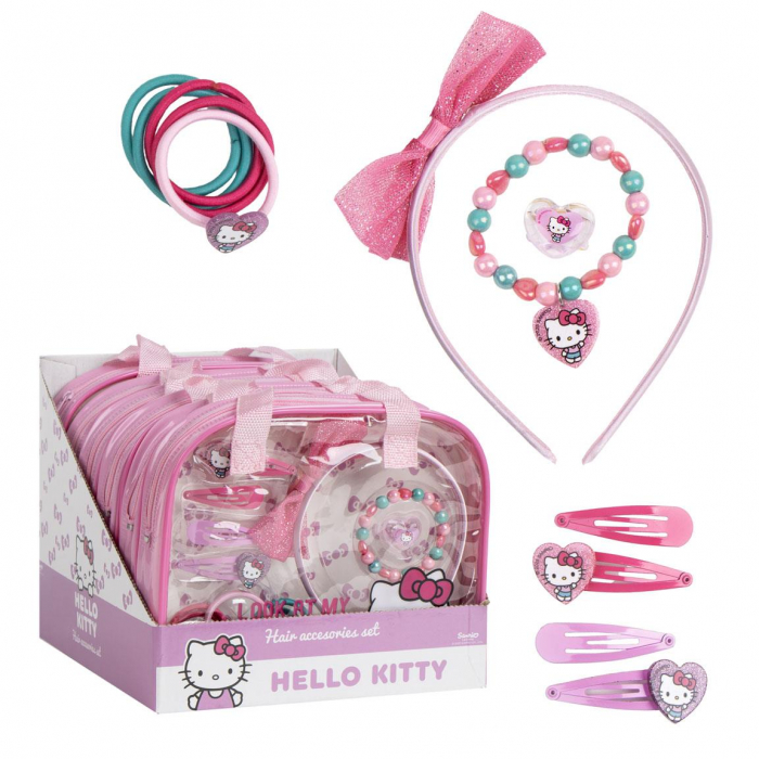 Gentuta cu set bijuterii pentru fete, Hello Kitty [1]