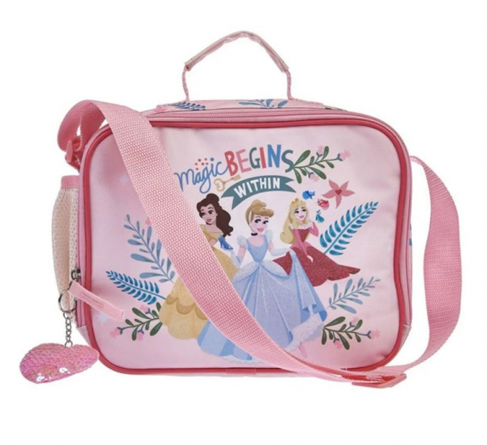 Gentuta sandwich pentru fete, Printesele Disney, 25x20x9 cm [5]